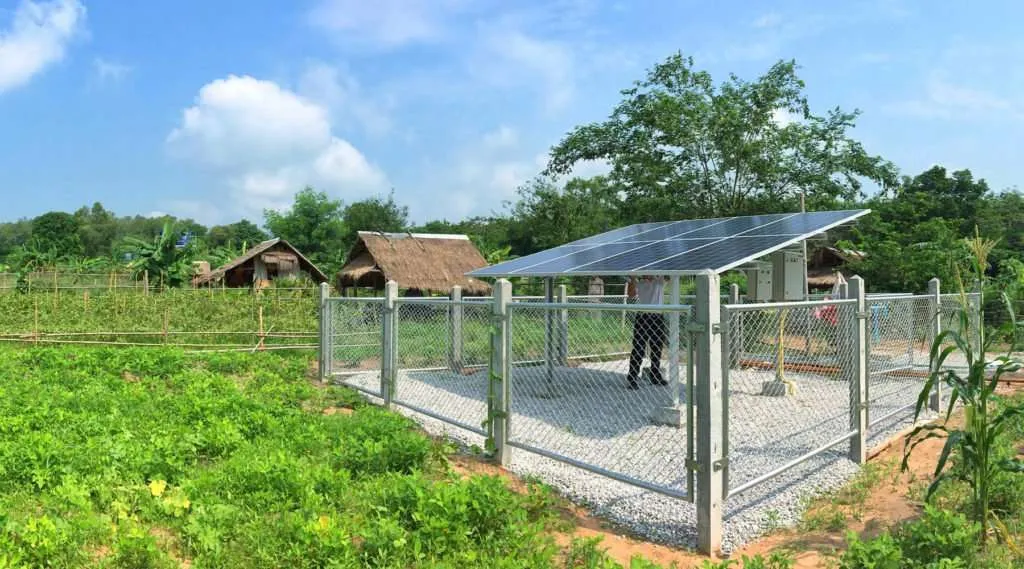 pompe à eau solaire, module solaire poly Couleenergy