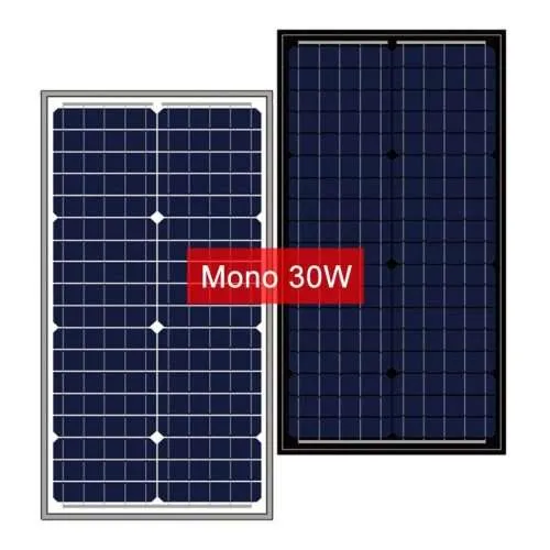 30W Mono Solar Panel 30W monocrystalline solar panel