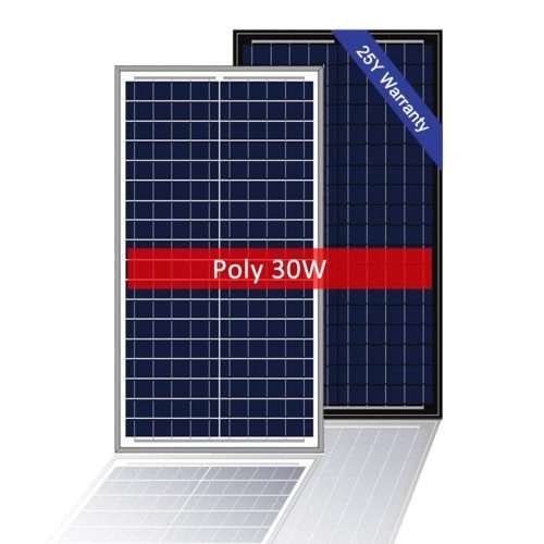 Small Poly Solar Panel 30W
