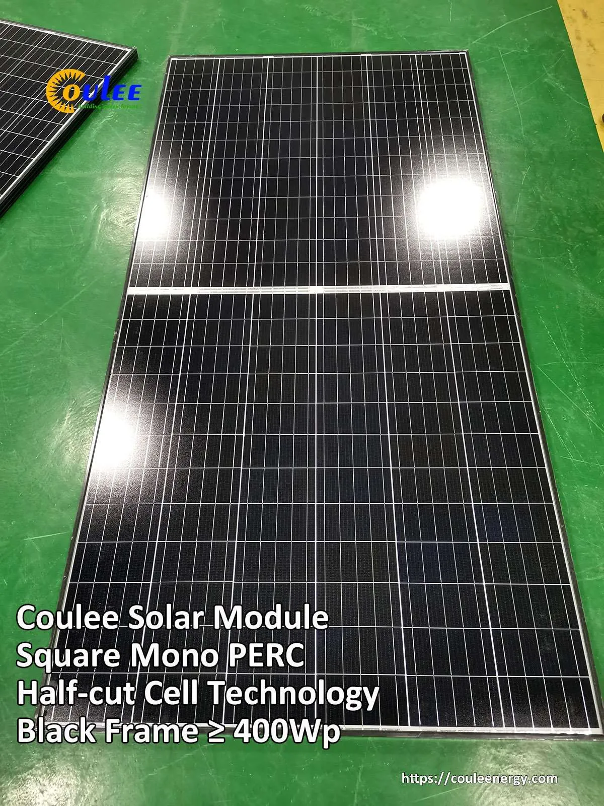 Module solaire mono PERC à cadre noir 400 Wc Module solaire mono PERC à cadre noir 400 Wc