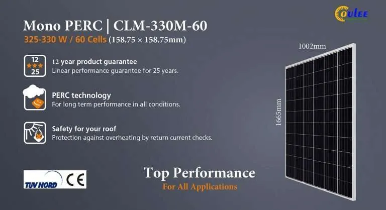 Jinko 330w mono, longi solar completamente negro