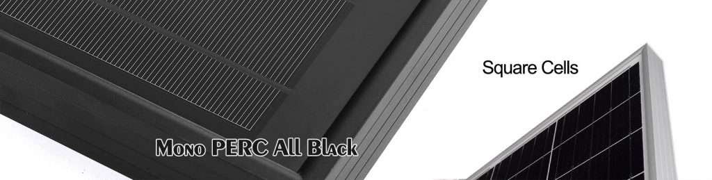 black solar panels