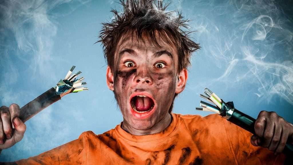 السلامة أولاً، الصدمة الكهربائية