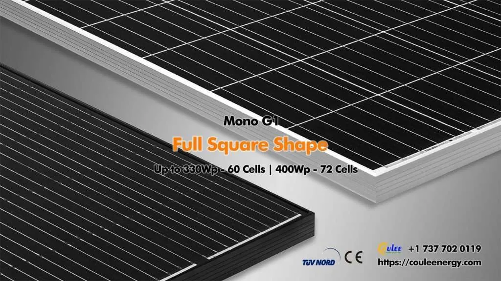 Monocrystalline PV Panels 400Wp