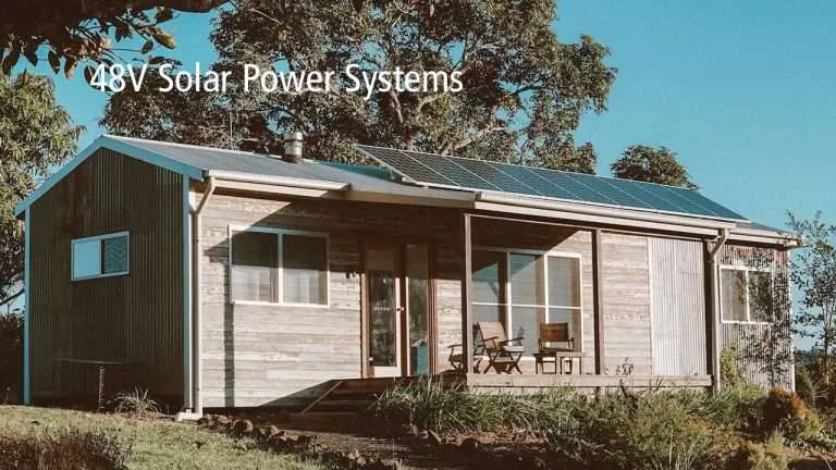 48V solar power systems, off-grid solar system