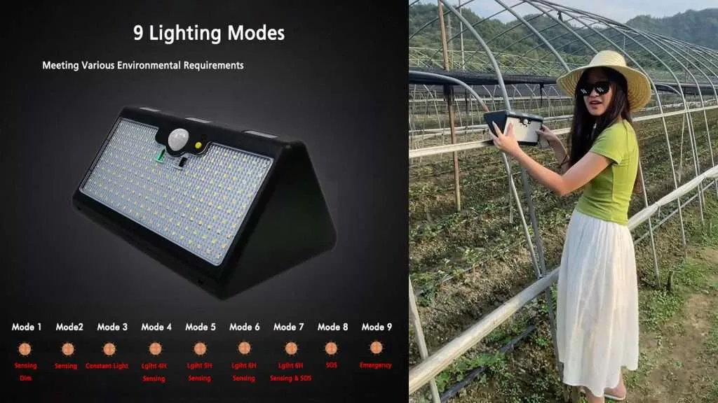 Brightest Outdoor Solar Lights, Multiple Lighting Modes