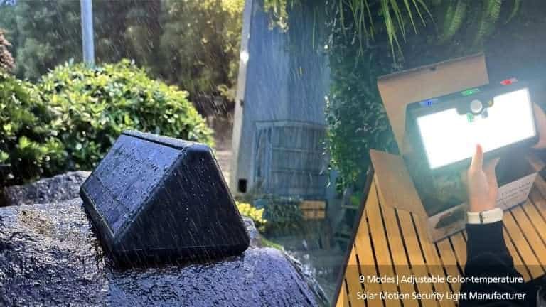 Solar Motion Security Light, Outdoor Solar Sensor Lights Manufacturer