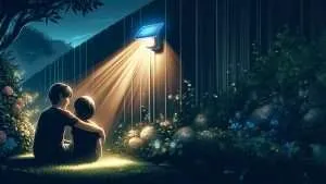 Luces solares con sensor de movimiento, luz de seguridad de fácil instalación sin cables