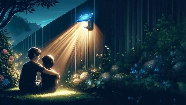 Solar Motion Sensor Lights, Easy, Wire-free Installation Security Light