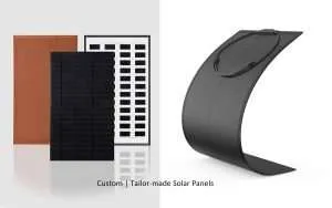 Kundenspezifische Solarmodule, maßgeschneiderte Solarpanele