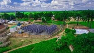 African solar potential Solar mini-grids