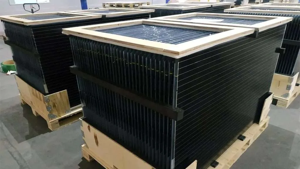 commander des panneaux solaires à double vitrage