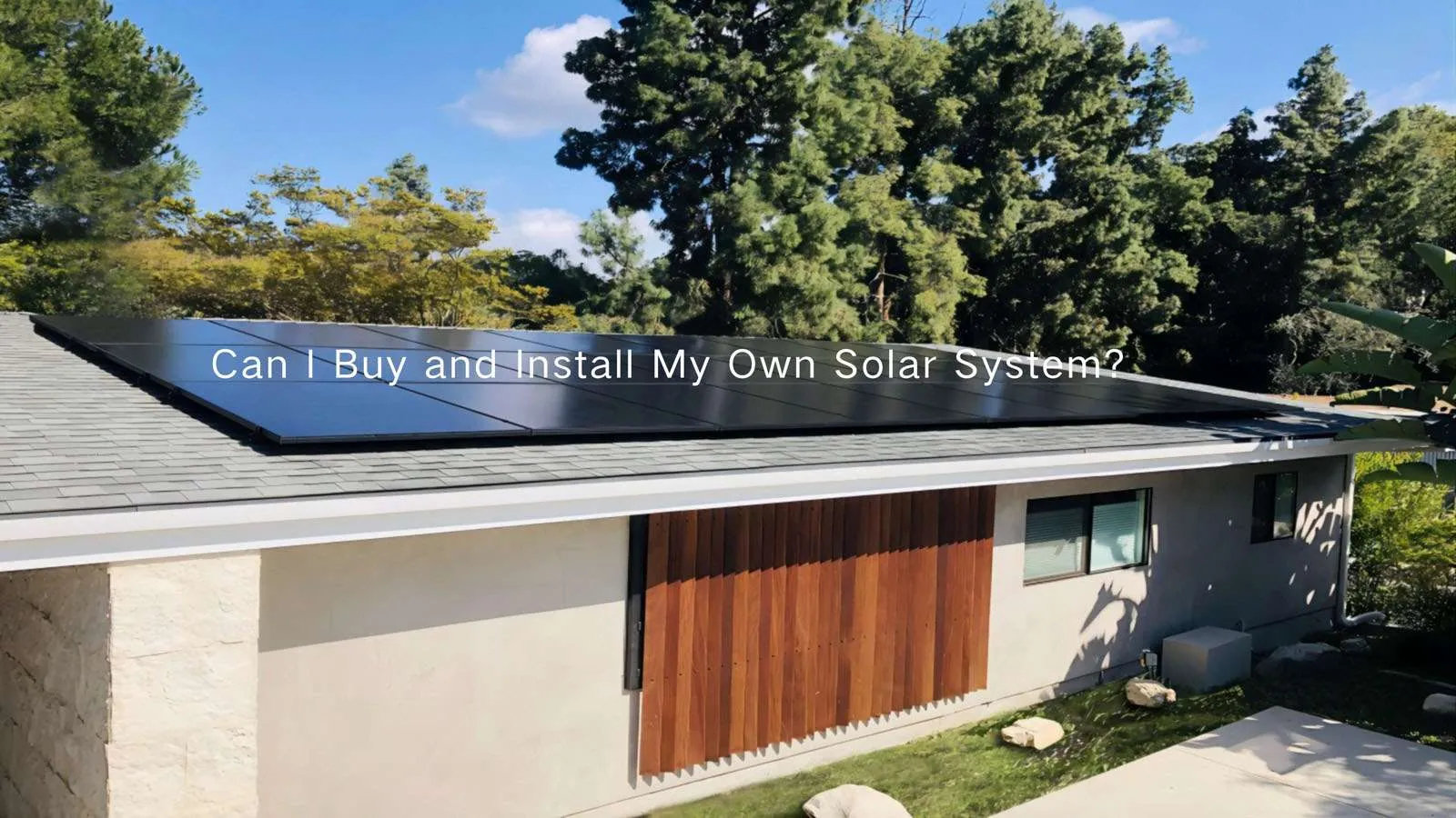 Instalación solar DIY, Cómo instalar paneles solares usted mismo