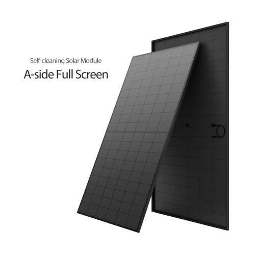 A-side Full Screen Self-cleaning 435W All Black Solar Panel
