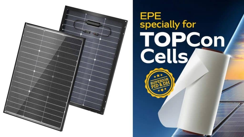 How EPE Polyolefin Elastomer Enhances TOPCon Solar Panels