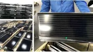 Manufacturing Tile Solar Panels Custom solar panel factory
