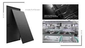 Compre paneles solares tipo n de alta eficiencia directamente de los fabricantes Diseño autolimpiante del lado A