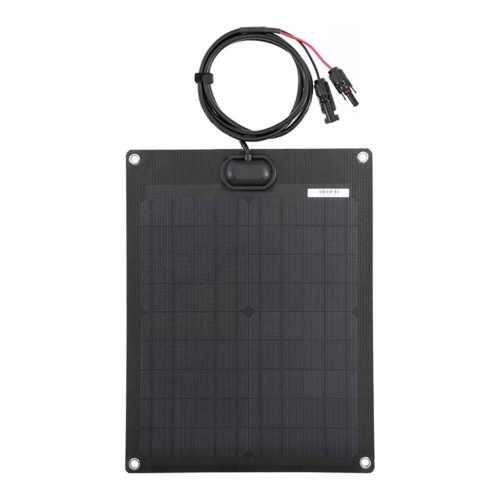 20W All Black Flexible Solar Module with ETFE Coating and Fiberglass