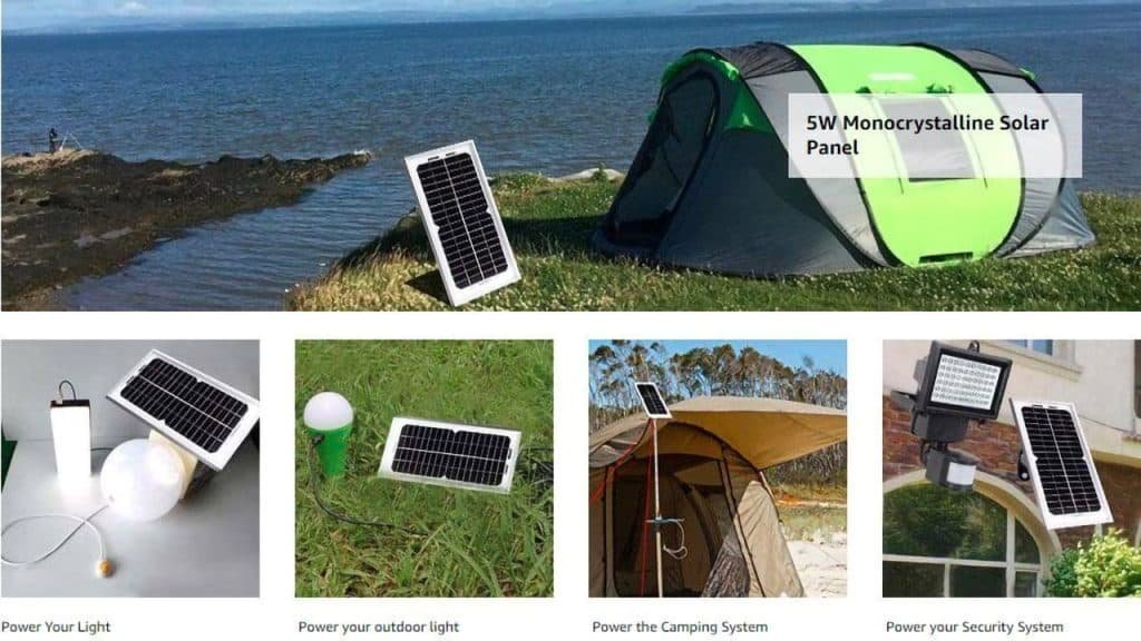 الأجهزة التي تعمل بألواح شمسية صغيرة عبر تطبيقات مختلفة