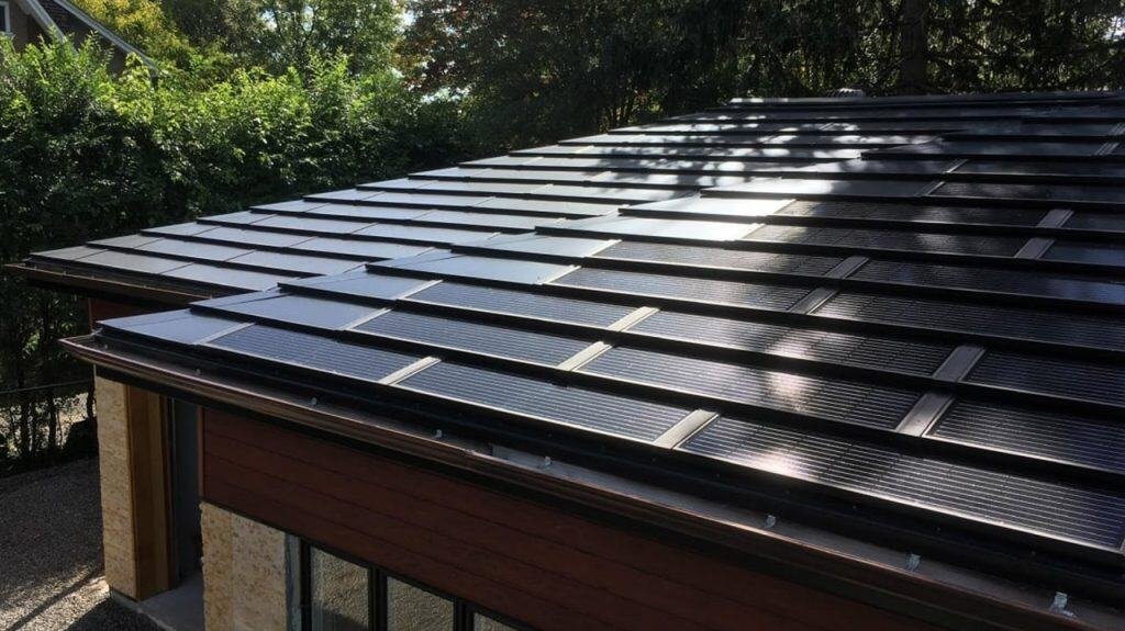 bardeaux de tuiles pour panneaux solaires