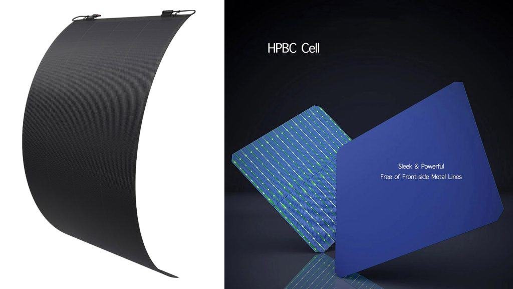 Sleek, Flexible, Powerful: ETFE All-Black Back Contact Solar Panels