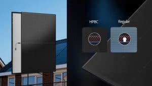 High-Efficiency Back Contact All Black Solar Panels Factory from China