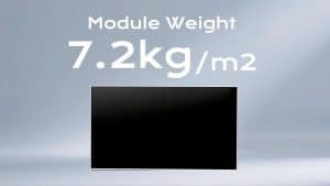 lightweight vs standard solar panels