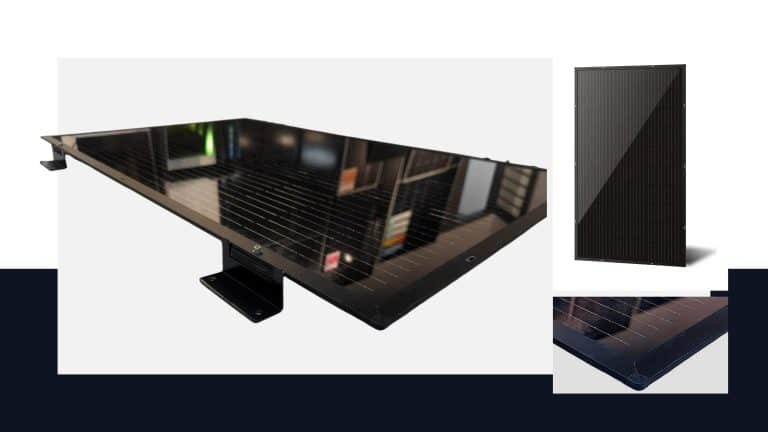 ultra-slim all-black solar panels China factory