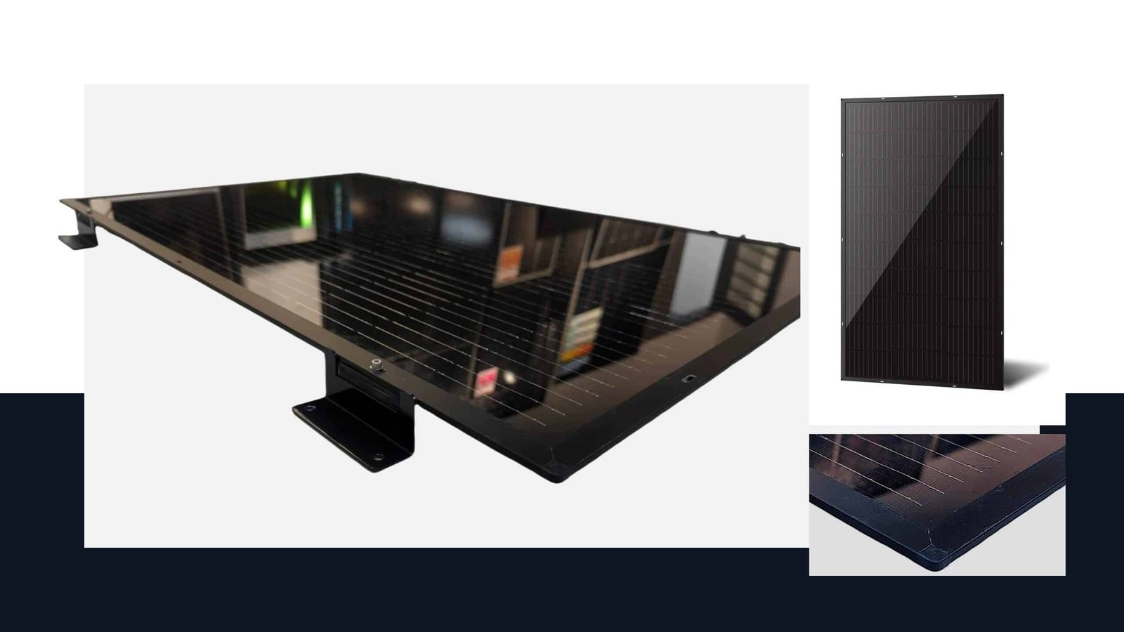 ultra-slim all-black solar panels China factory