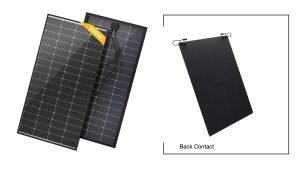 TOPCon vs Back Contact 200W Solar Panels