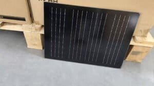 15-W-PERC-Solarmodul, klein, komplett schwarz, 12 V, kundenspezifisch, OEM/ODM