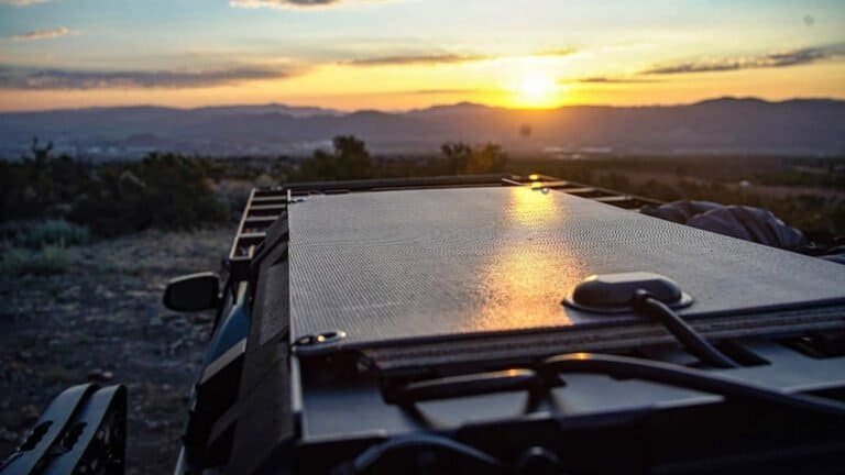 best flexible solar panel for van conversion