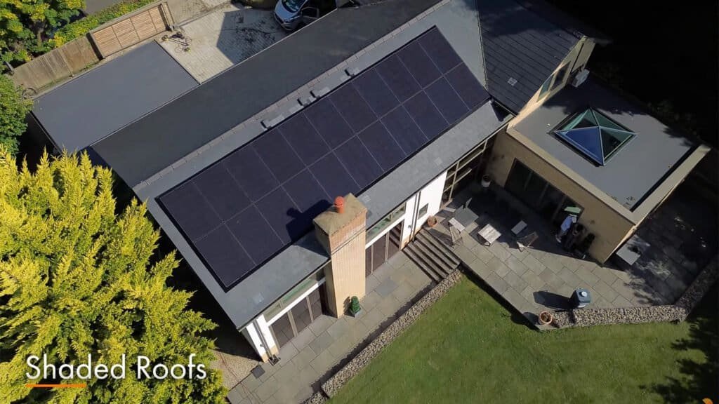 Optimizadores solares para techos parcialmente sombreados