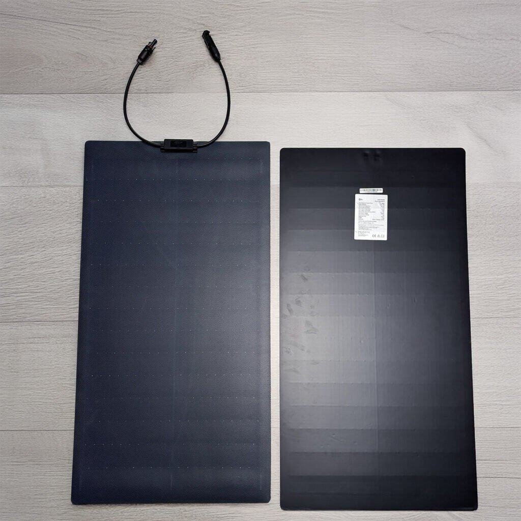 ETFE flexible solar panel manufacturer all black aiko abc