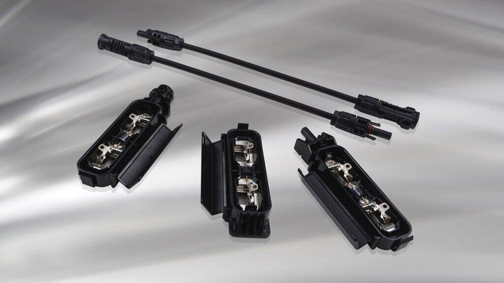 junction box with diodes 