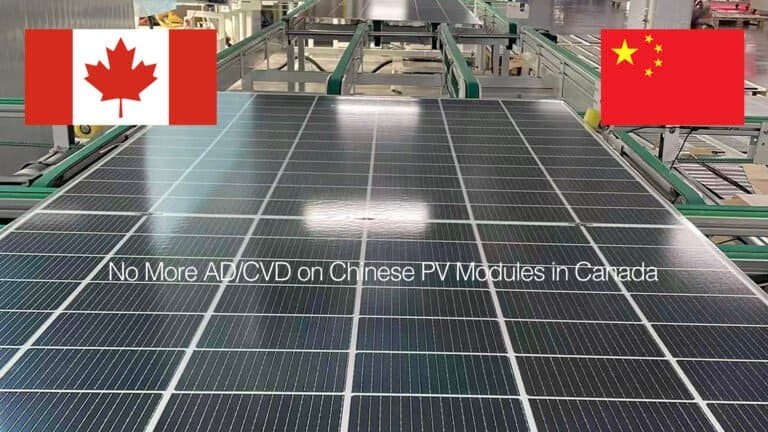 Canadá puso fin a sus aranceles antidumping sobre los paneles solares chinos (CITT 2026, CBSA).
