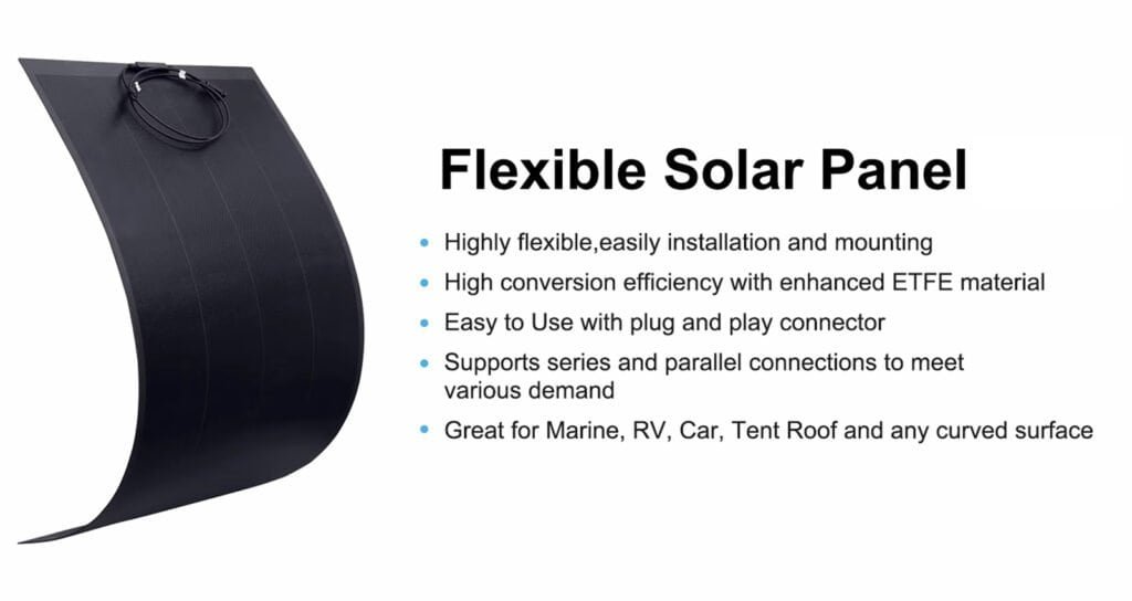 Paneles solares ligeros y flexibles para aplicaciones móviles