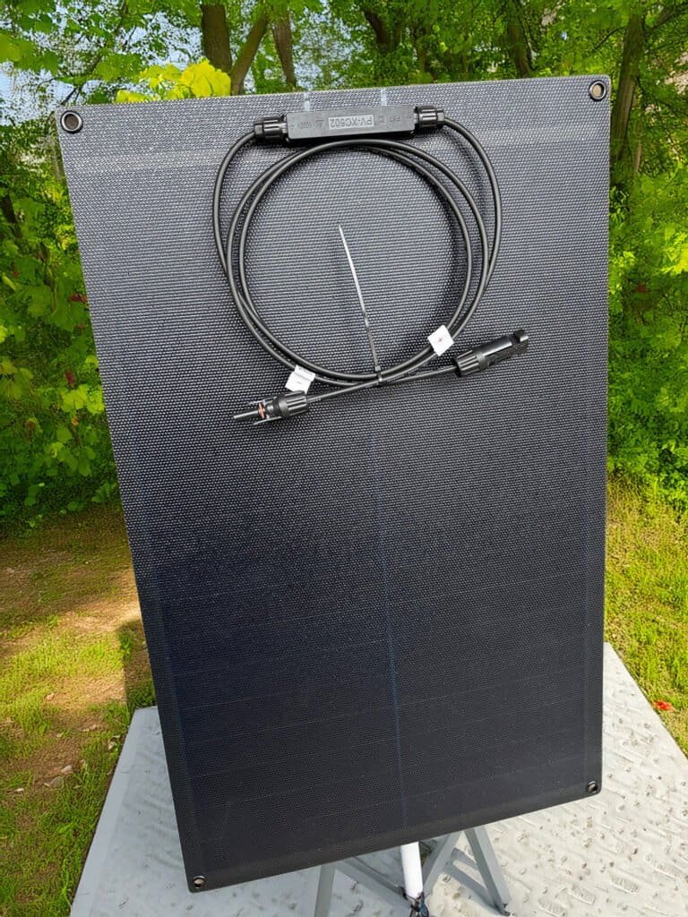 all black flexible solar panel no grid lines